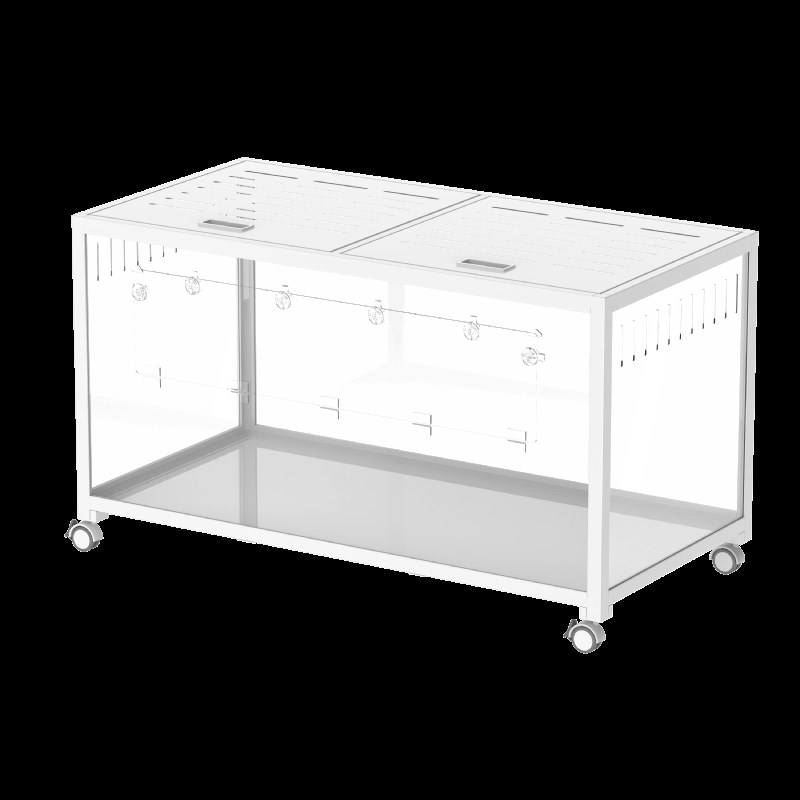 布卡星仓鼠笼子3.0魔方金属笼超大豪华别墅亚克力透明金丝熊专用