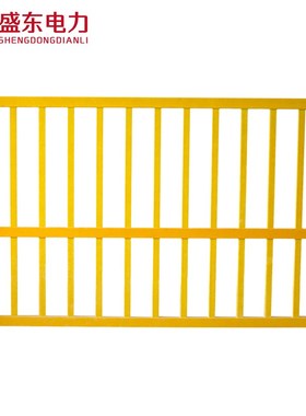 变压器围栏固定式工业防护栏玻璃钢绝缘箱变电力安全栅栏隔离护栏
