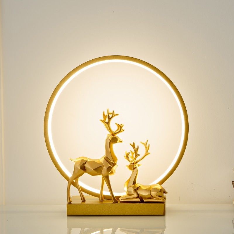 创意结婚台灯婚房卧室床头灯陪嫁灯长明喜庆新娘结婚礼物婚庆礼品