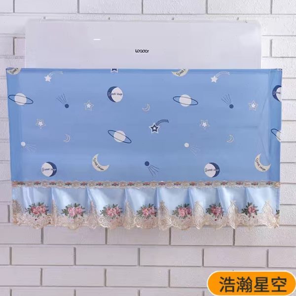 空调风口挡风板防直吹挂壁式防风帘通用遮风婴幼儿冷气挡板月子罩
