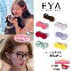 赵露思同款 EYA一对装 官方正品 可爱蝴蝶结发夹鸭嘴夹醋酸边夹