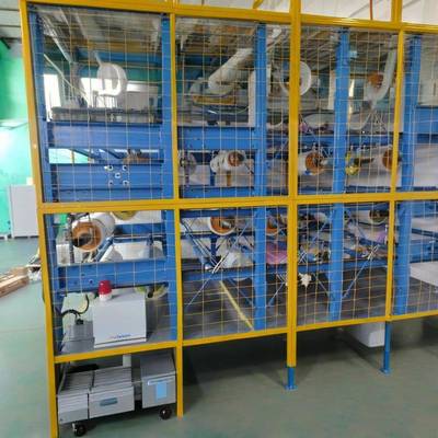 智能经轴库货架立体仓库经织经轴储存库车间胶辊库堆垛机重型货架