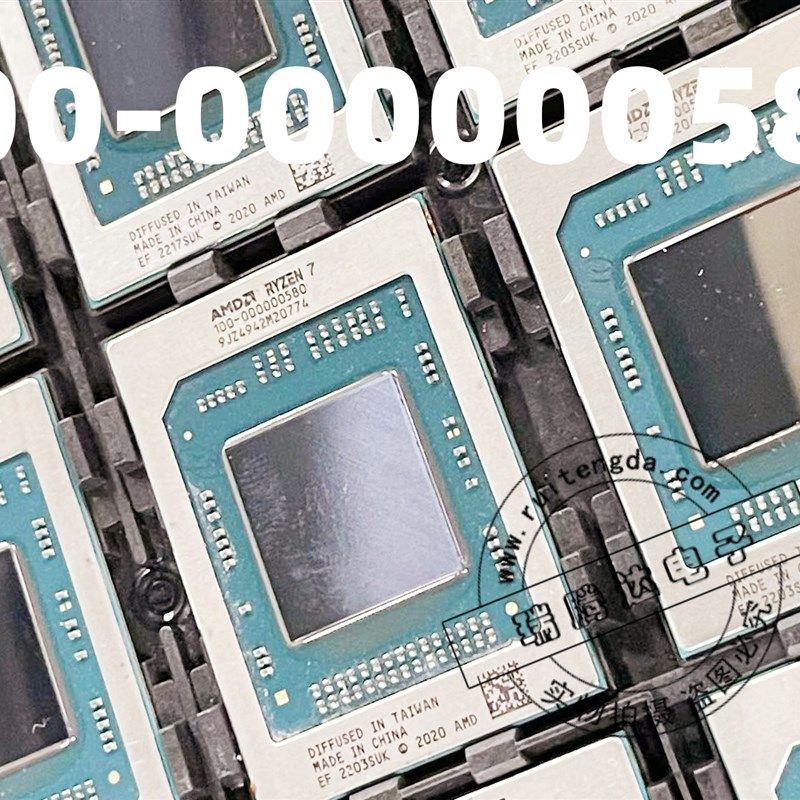 RYZEN 7 R7-5825U 100-000000580 AMD CPU BGA  全新一个起拍