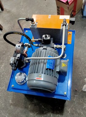 电机1.5KW/VP20叶片泵风冷AH0608一路电磁阀数控加工中心液压站