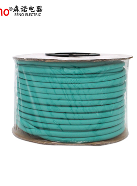 白色PVC套管 线号机通用梅花内齿管 电线印字号码管 空白打线号管