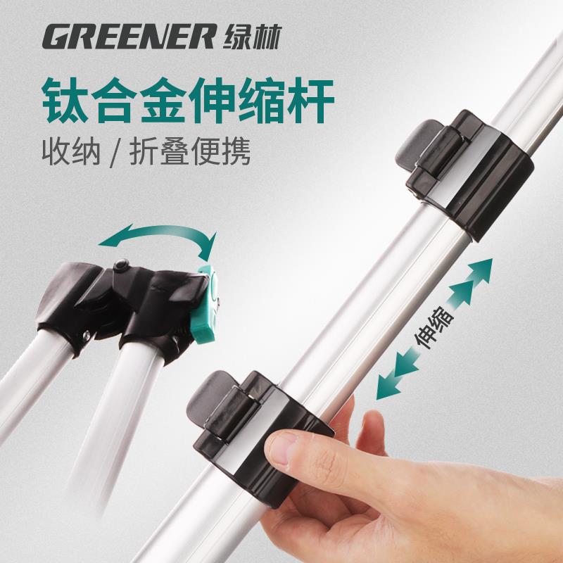 绿林手推式测距轮高精度滚轮式测距仪器测尺推尺轮尺测量工具神器