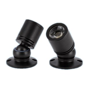 12Vled迷你小射灯5伏珠宝展柜射灯24V柜台展示灯220V明装吸顶聚光