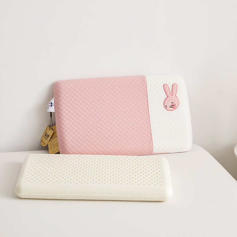 家愿天然乳胶儿童枕幼儿园枕头A类50*30cm面包枕芯纯棉宿舍学生枕,床上用品,乳胶枕,淘宝优惠券,粉丝福利购,淘宝优惠卷