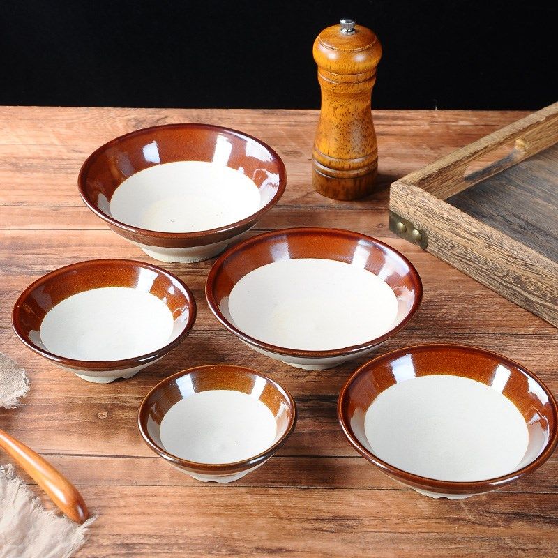 复古土碗粗陶扣肉蒸碗仿古老式喝酒碗小碗菜碗商用火锅油碟调料碗,餐饮具,碗,淘宝优惠券,粉丝福利购,淘宝优惠卷