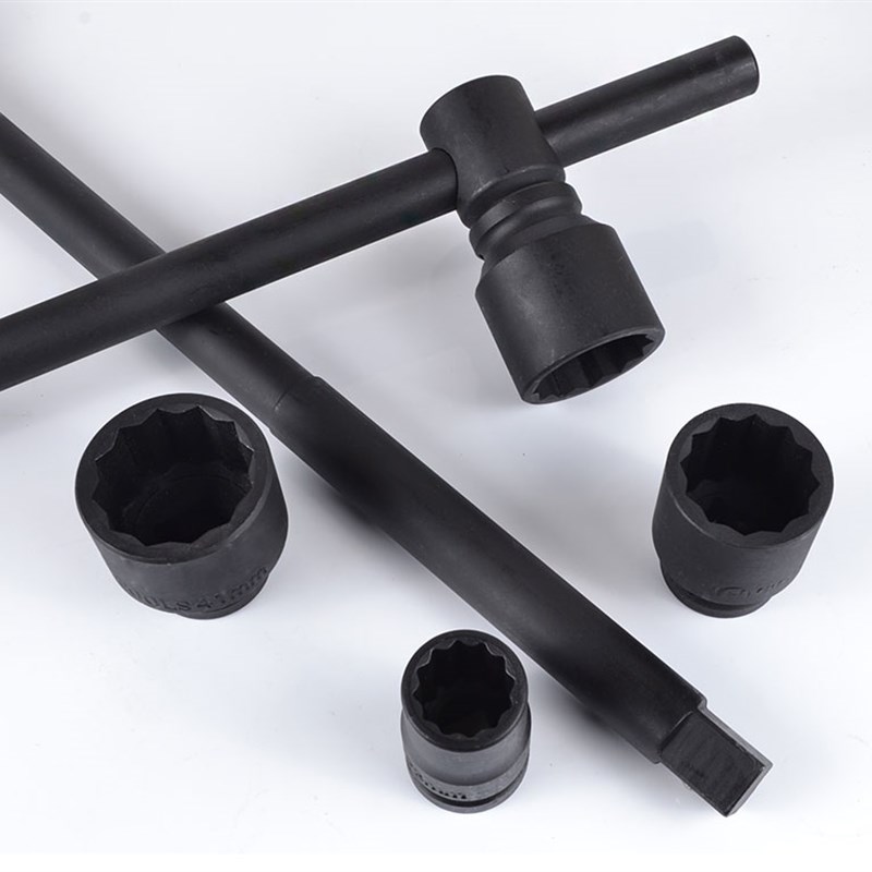 3/4梅花十二角花角重型梅花套筒加厚12角36 38 41 46 50 58 60 65