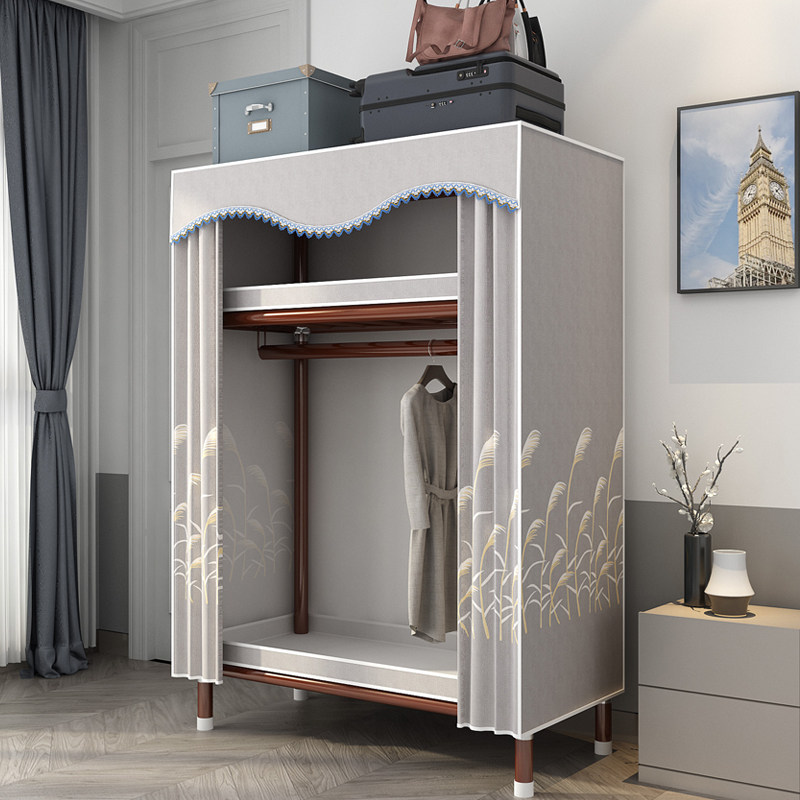 衣柜家用卧室宿舍简易布衣柜学生寝室收纳儿童宝宝婴儿组装挂衣橱,住宅家具,独立衣柜,淘宝优惠券,粉丝福利购,淘宝优惠卷