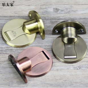 新款门吸防撞免打孔隐形地吸门磁铁 限位器门挡 卫生间强磁吸门器