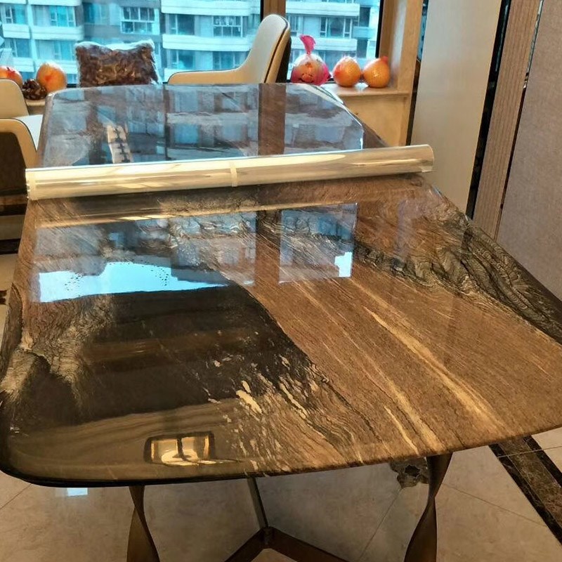 具膜防爆膜大理石实木办公桌保护膜烤漆茶几餐桌台面