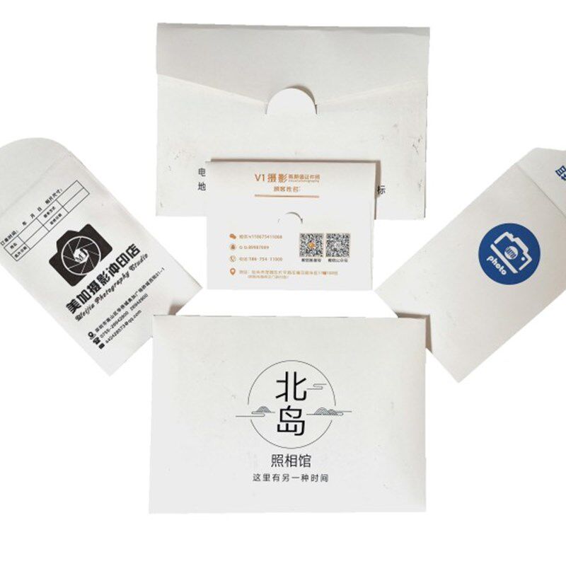 相袋照片纸袋证件照袋子印相片纸袋订做影楼纸袋订做