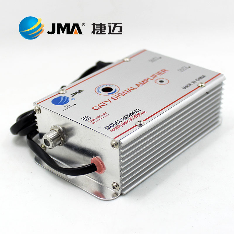 捷迈帝创线电视信号放大器 一分二  增益 数字模拟地面波通用