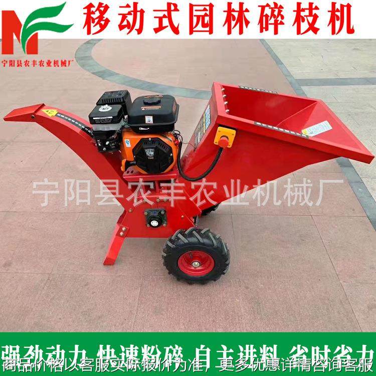 木材粉碎机电动果树枝条破碎机汽柴油玉米秸秆园林绿化碎枝机工厂