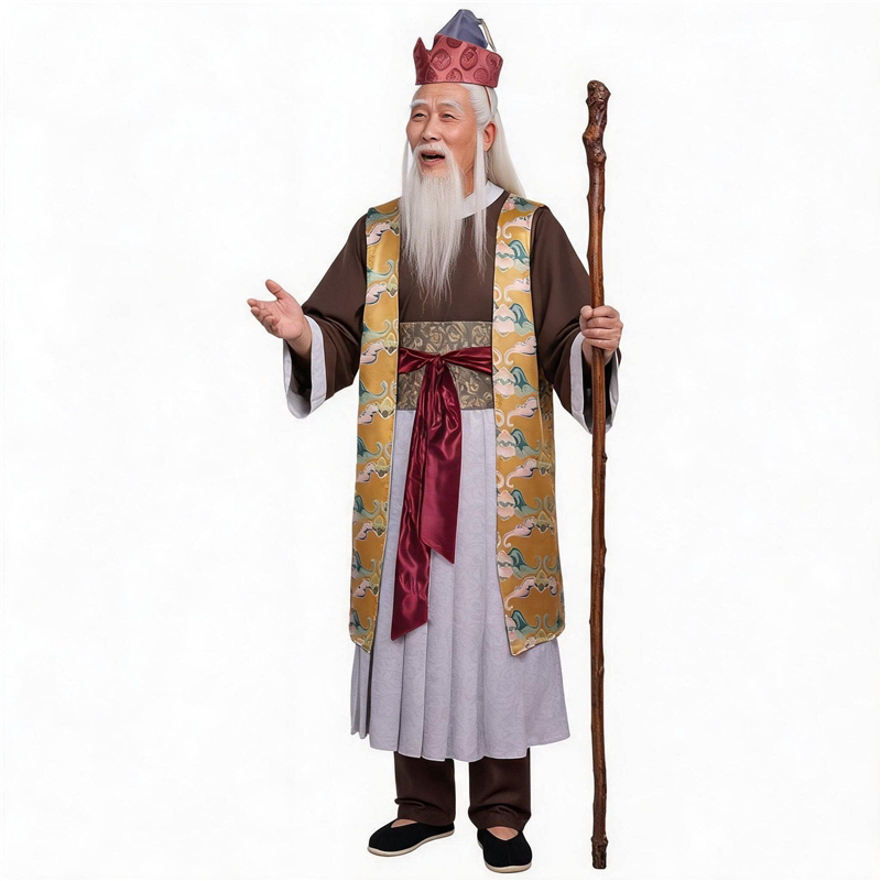八仙张果老cos服张果老cosplay服装二次元角色扮演漫展舞台服装
