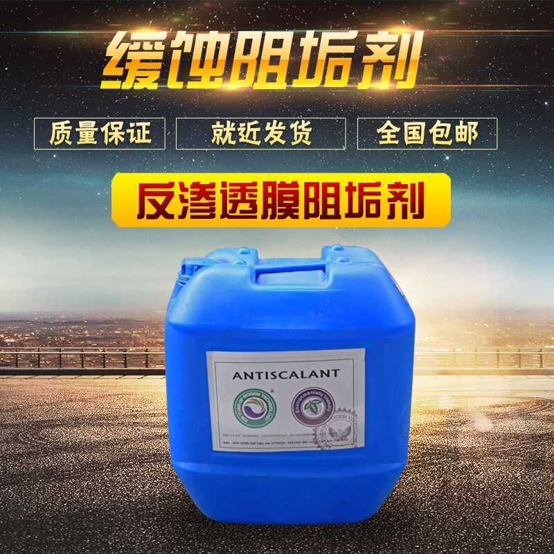 蓝旗反渗透阻垢剂水处理缓蚀阻垢剂膜设备洗除垢桶