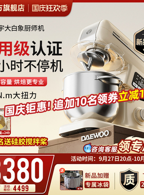 大宇大白象厨师和面小型商用揉面全自动一体鲜奶