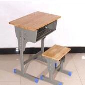 中小学生课桌椅学校书桌儿童学习桌培训班培训班写字桌实木课桌椅