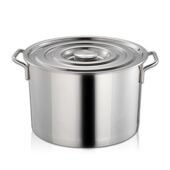 商用桶圆桶带盖子商用锅烧水桶卤桶炖锅大容量加厚汤锅