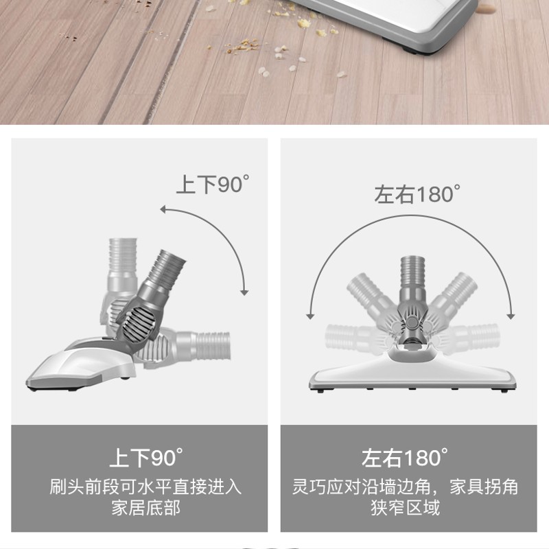 手持小型除尘毛吸尘器吸灰器推杆手拿式迷你小