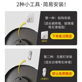 极简风大气客厅挂钟现代钟表挂墙时钟时尚 静音卧室石英钟