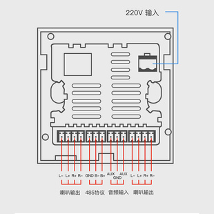 向往音乐播放家庭背景音乐型系统吸顶吊顶喇叭