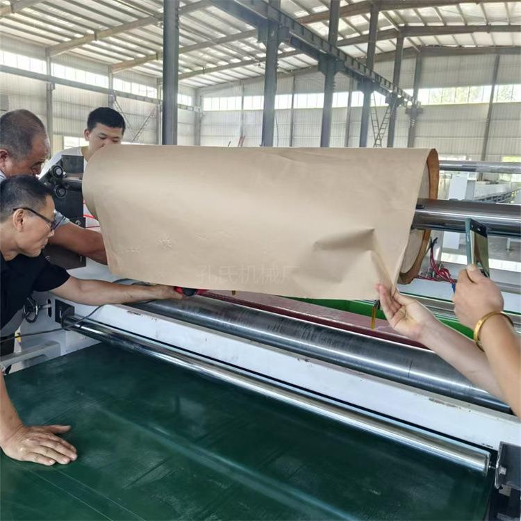 EP珍珠棉皮革复合机 防撞平吸1320音板EVA绒布贴V合E机 EA热熔胶