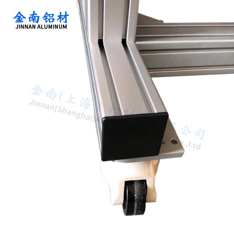 来图定制型材工SCL作台框架家 仓库铝合金货架 上海厂售配铝件齐