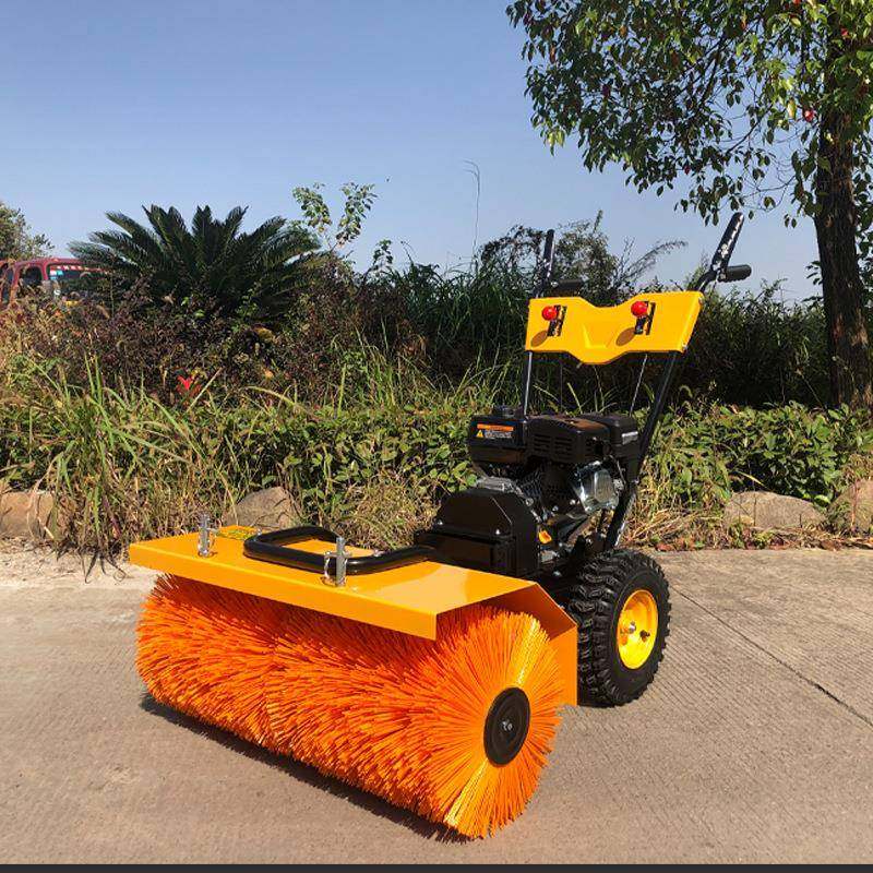 1马力机手推扫雪 街道园校清5雪机道路清清扫机出口HT-15俄罗斯