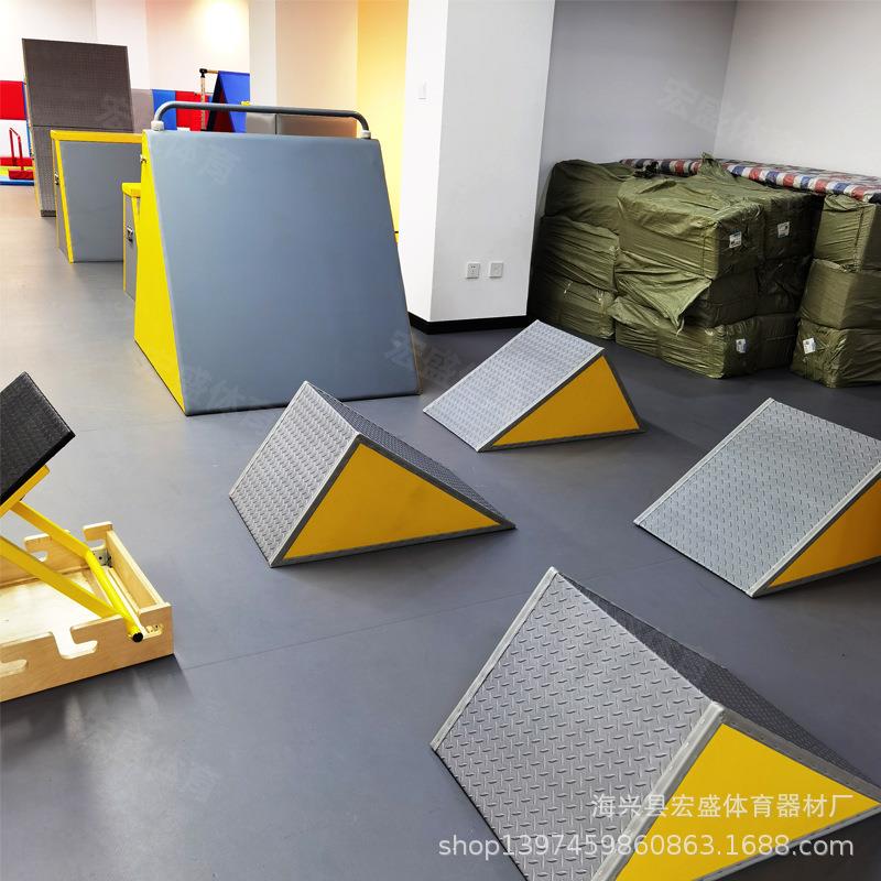 儿童跑酷器三组合体能馆室内外00角架材障碍跑跳跨栏适体能训练教