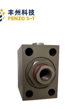 紧HDAB方形直线夹器液式压复动推HDBA拉式紧凑型直线缸板连接型油