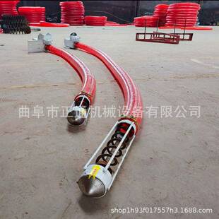 散粮螺旋吸粮机小型车载稻谷QYS 家用软粮粮管吸谷 抽机 玉米扒机