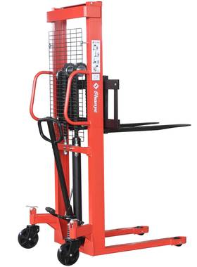 上海0.5T1T1.5T2TT步行式堆高叉车小型升降装卸加长堆垛叉车