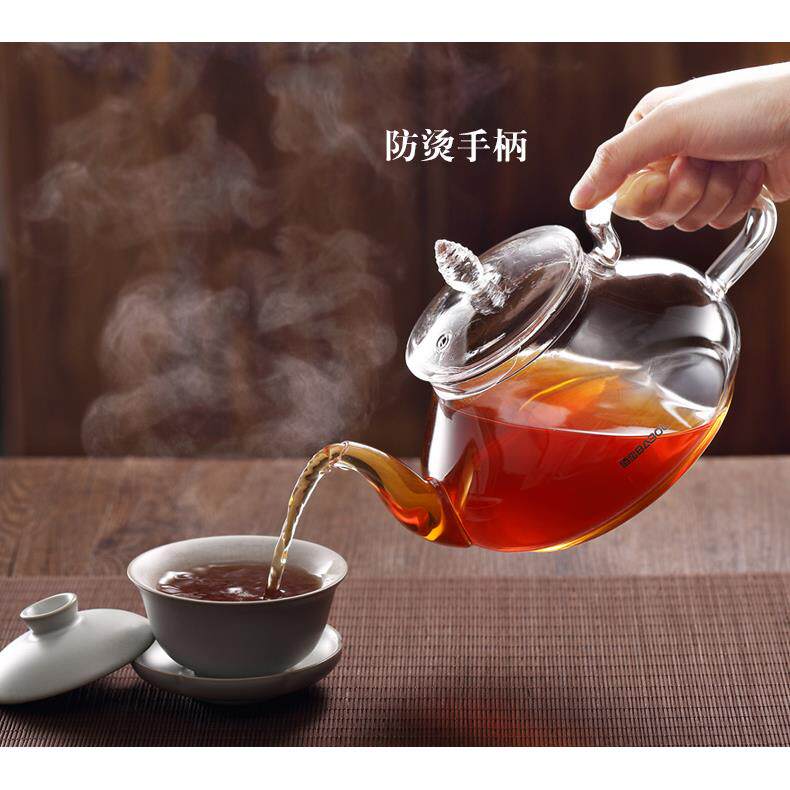 佰宝5530/1230/1233电陶炉壶体高硼硅玻璃茶壶 耐高温全玻璃