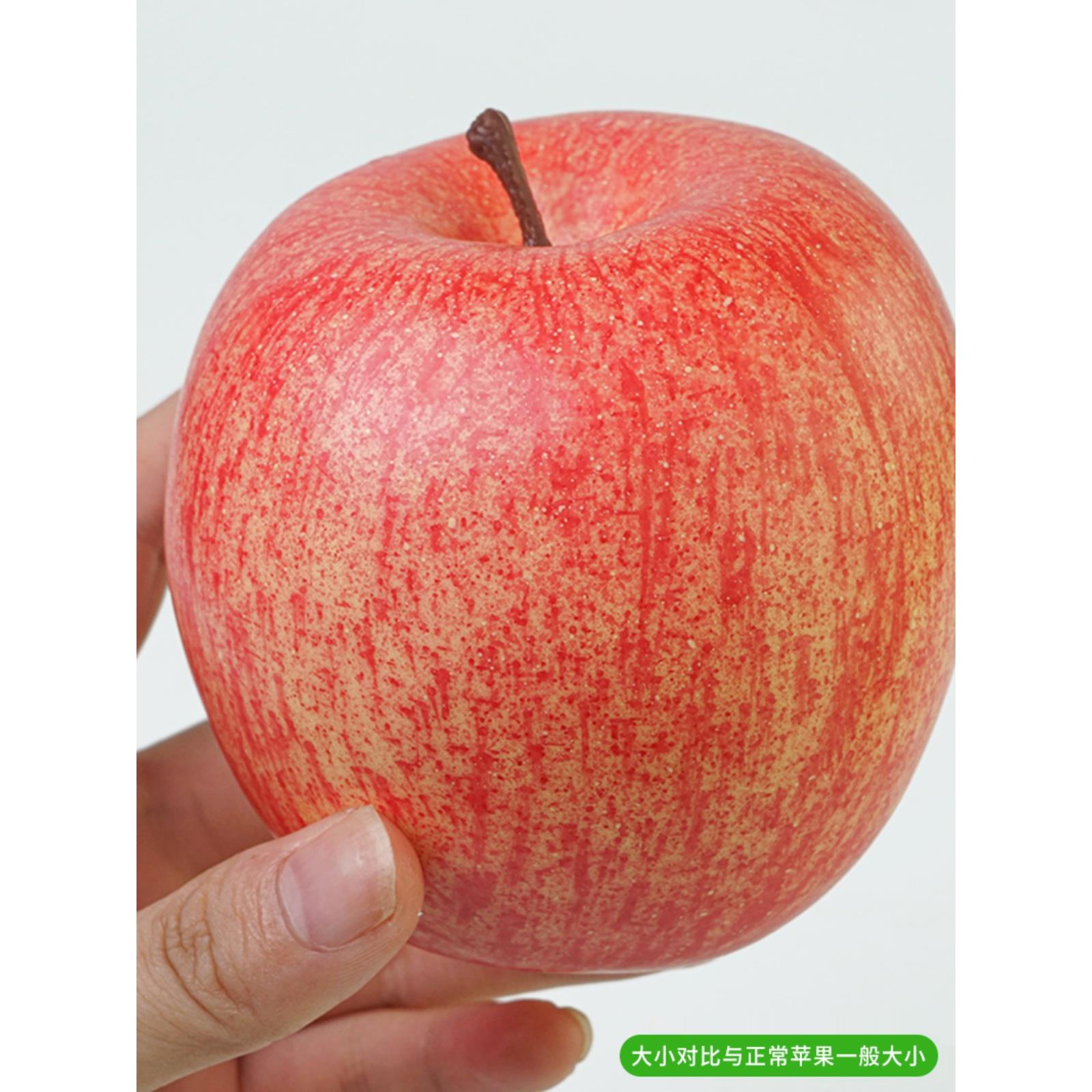 仿真水果假蔬菜面包套装塑料模型摆件装饰摄影道具儿童教玩具摆设