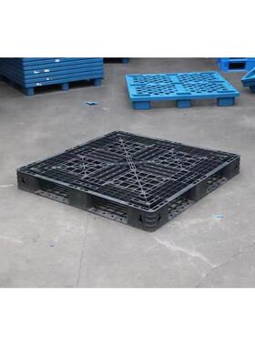 1100*1100*125出口黑色一次性专用田字托 托盘8kg卡板1.1米*1.1米