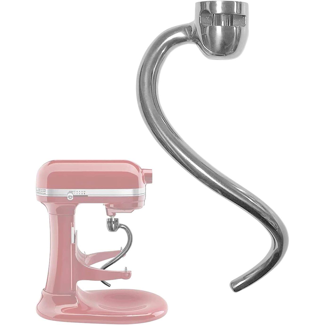 适用于Kitchenaid凯膳怡5QT-6QT不锈钢旋转面团挂钩和面钩配件