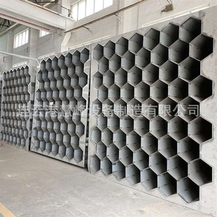 304不銹鋼陽極管 2205濕電除塵陽極管 內(nèi)切圓360mm蜂窩陽極模塊