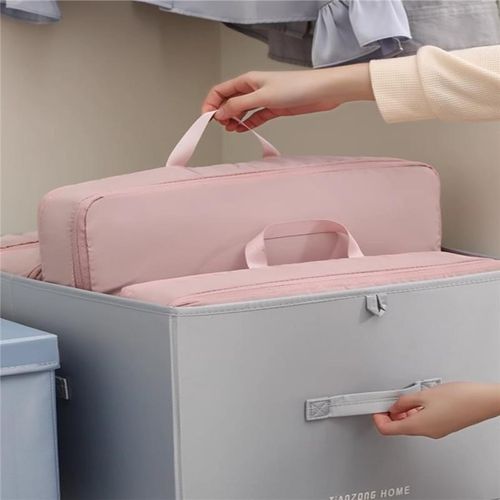 羽绒服收纳袋家用压缩袋旅行便携行李箱衣服整理专用袋子收纳神器