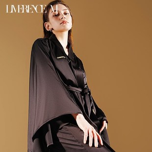 涞觅吊带蕾丝睡裙女性感三角杯垫亲肤薄款 柔滑睡衣高级感丝滑睡袍