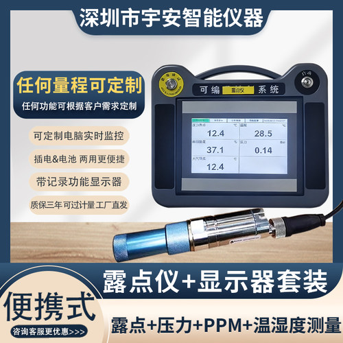 高精度防爆便携式露点仪传感器变送器压缩空气工业级维萨拉DMT143