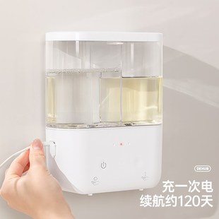 洗洁精自动感应器智能洗手液机厨房电动起泡器双头凝胶泡沫机壁挂