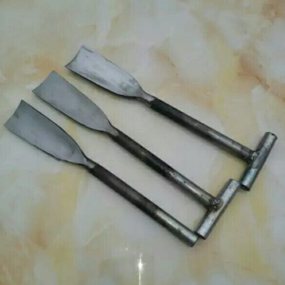 孙铁匠手工锻打农用花铲花锹挖土刨地种树起苗园林绿化小锄头包邮