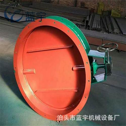 气动通风调节蝶阀DN800冷风阀多叶冷风阀不锈钢冷风阀除尘配件