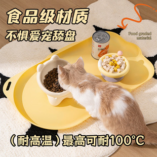 宠物专用餐垫防水防滑猫咪碗粮垫狗狗大号猫吃饭垫子餐盘猫食盆垫