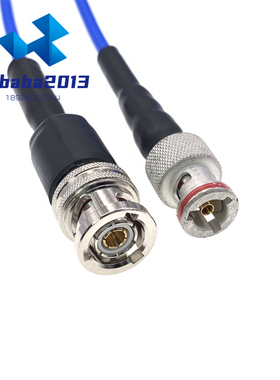 1553B总线连接线 DK-621-0439-4S转PL75-47三同轴射频线 MIL航电