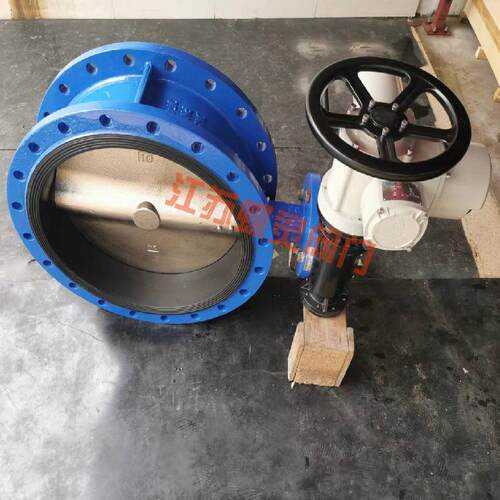 D941X-10Q智能一体化软密封蝶阀电动法兰衬胶蝶阀dn600