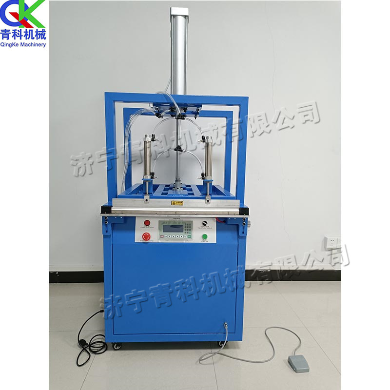 乳胶枕头海绵抱枕自动压缩机 小型毛绒玩具压扁机 下压式封口机